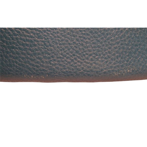 Vintage Bandolino Tan Suede w/Blue Leather Trim Purse Shoulder Bag w/Pink Lining - Picture 5 of 7